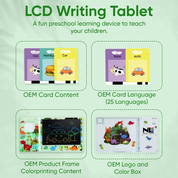 Writing Pad with112 Talking Flash Cards/ Educational Learning Toys. - Picture 7 of 8